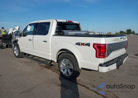 2017 Ford F-150 Platinum from USA, damaged, VIN 1FTEW1EF2HFC92945